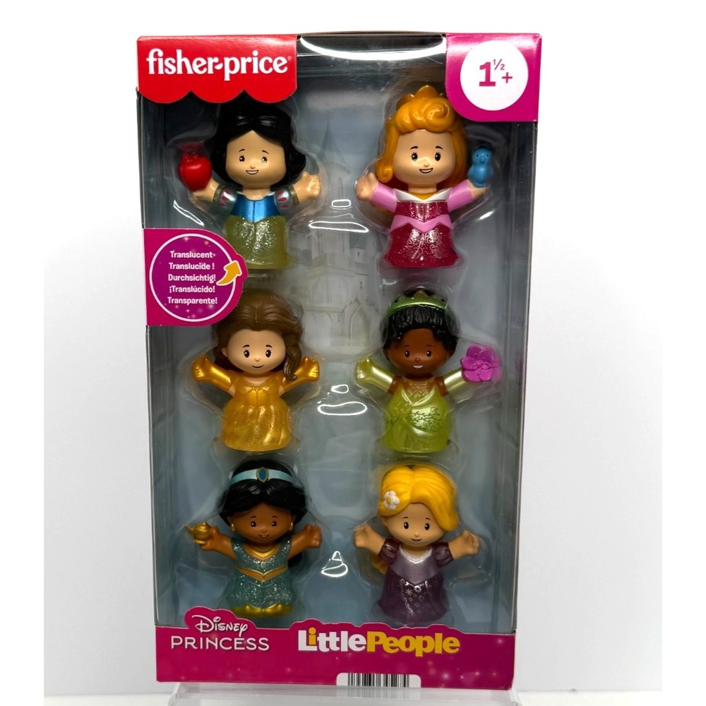 2026 NEW Release Fisher Price Disney Princess Shimmer Gowns Little People